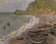 Claude Monet The Beach at Etretat Sweden oil painting artist
